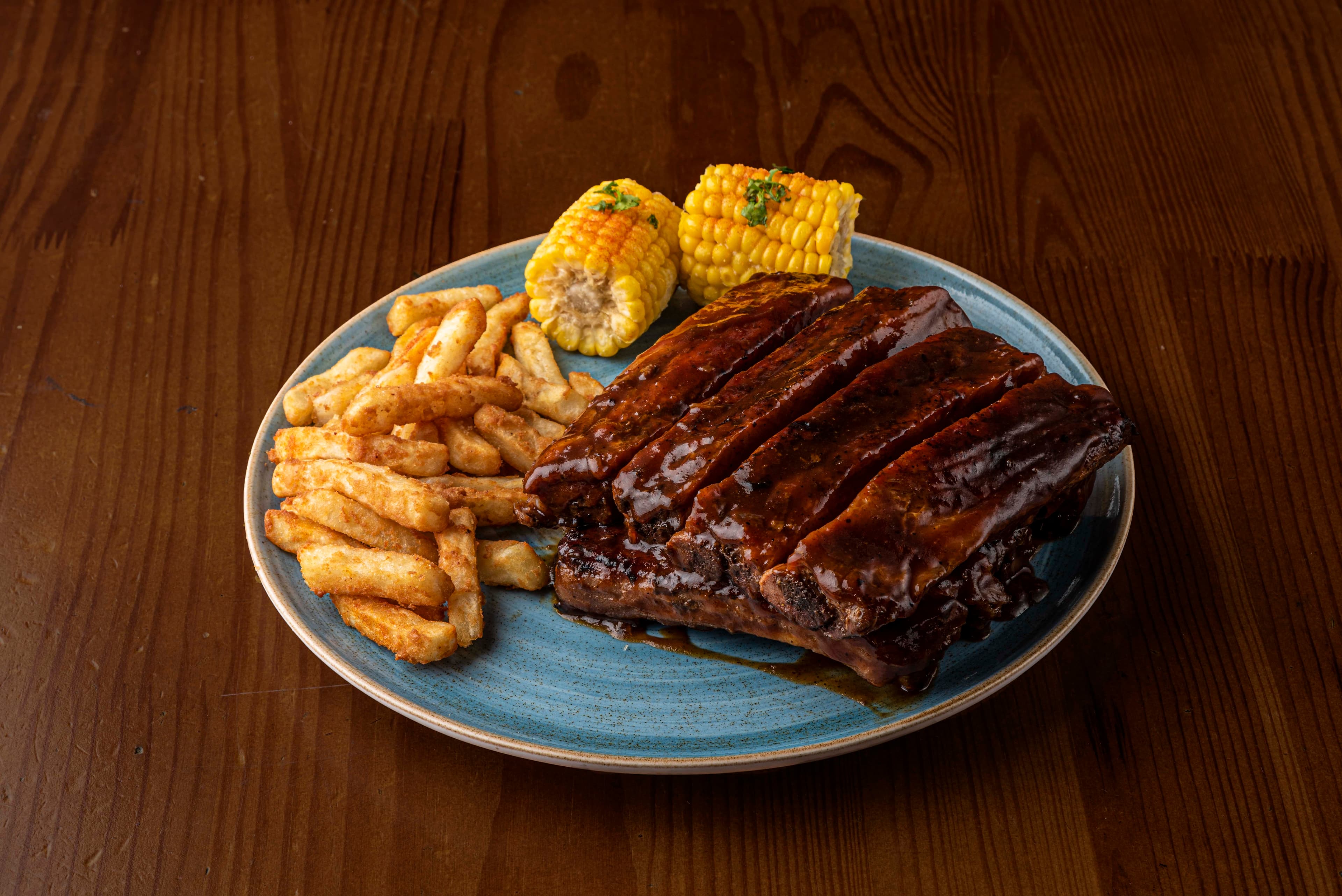 Costillas Medio Rack
