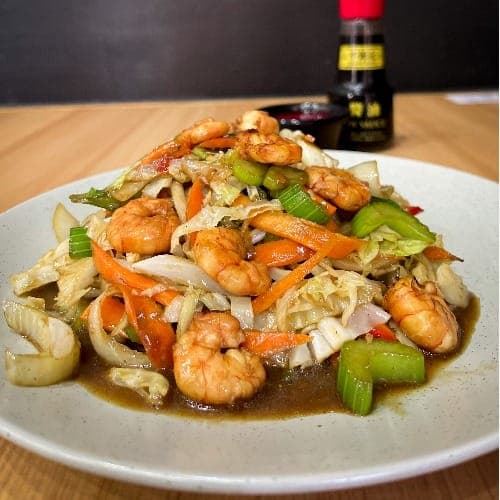 Arroz con Camarones y Vegetales (1persona)