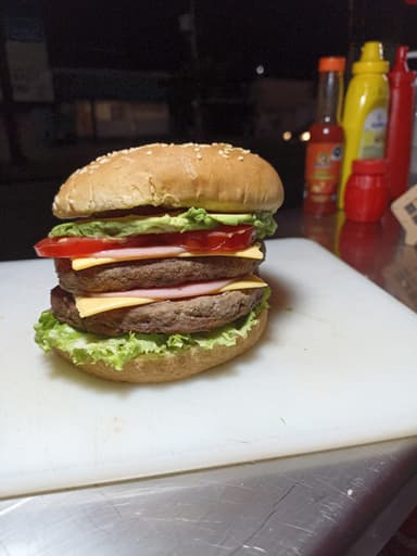 Hamburguesa Doble Carne