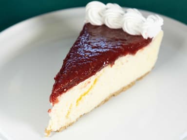 Pay de Queso con Frambuesa