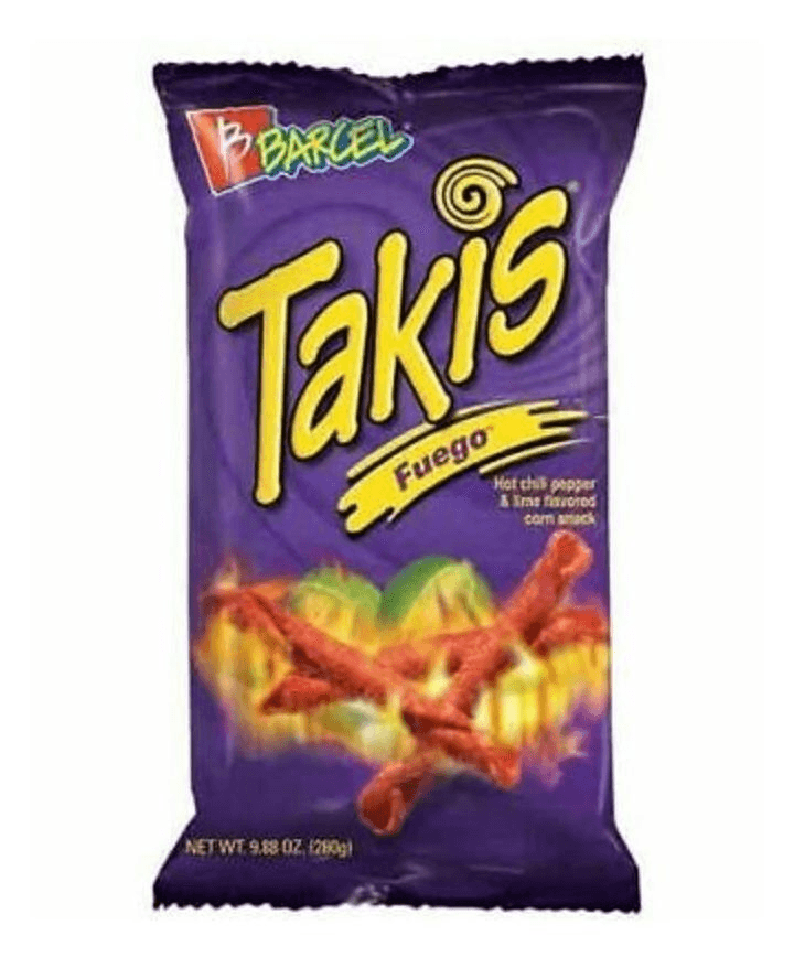 Takis con queso