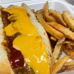 Hot Dog + Poppers