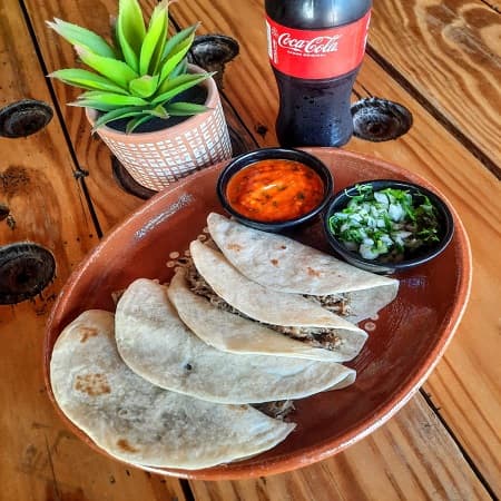 Taco de Chicharron prensado