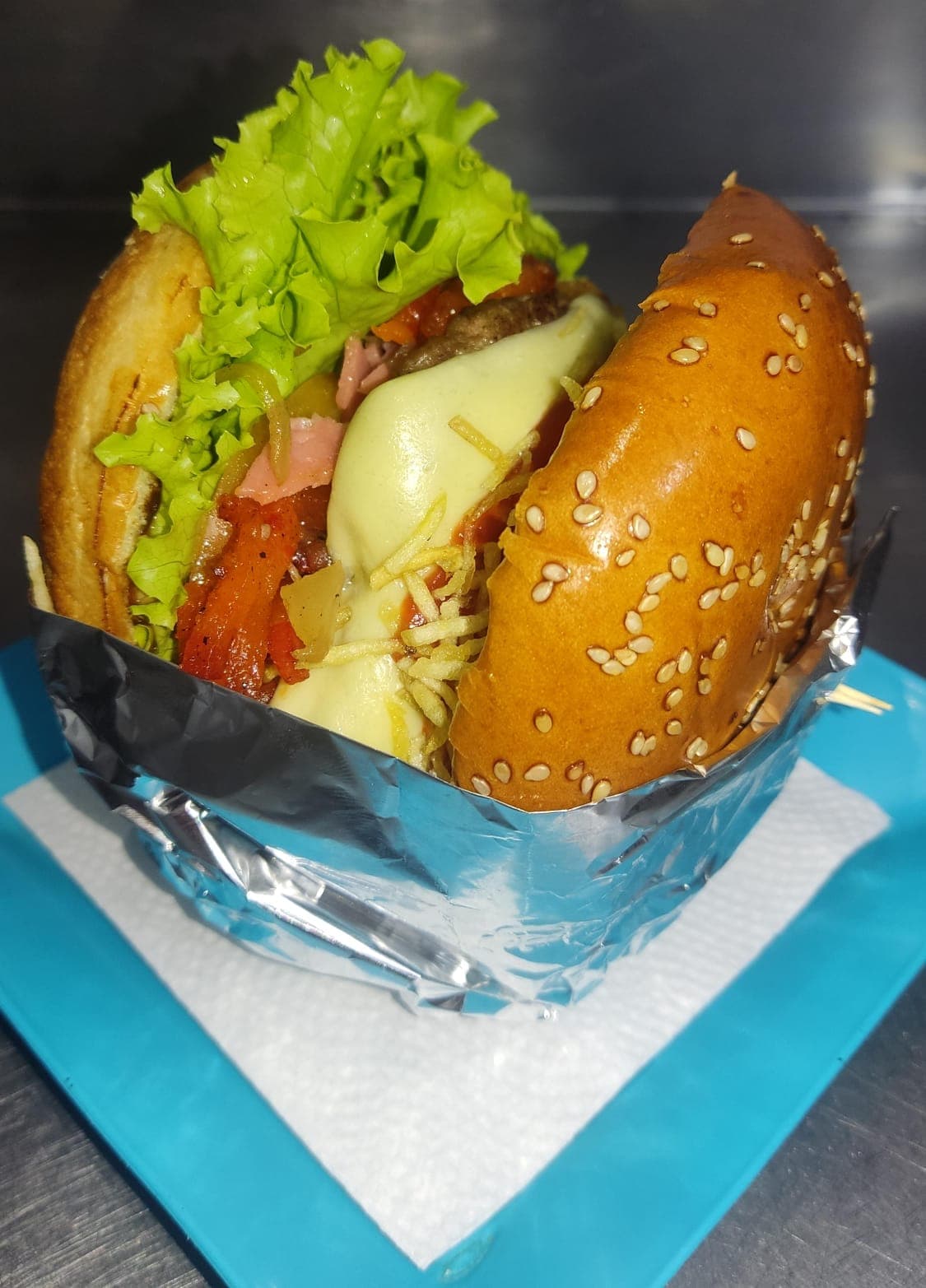 Hamburguesa Sencilla