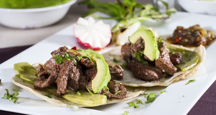 Tacos de Arrachera (3pz)