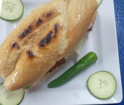 Torta de Carne Asada