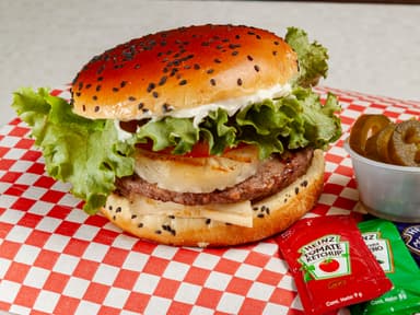 Hamburguesa Hawaiana Doble