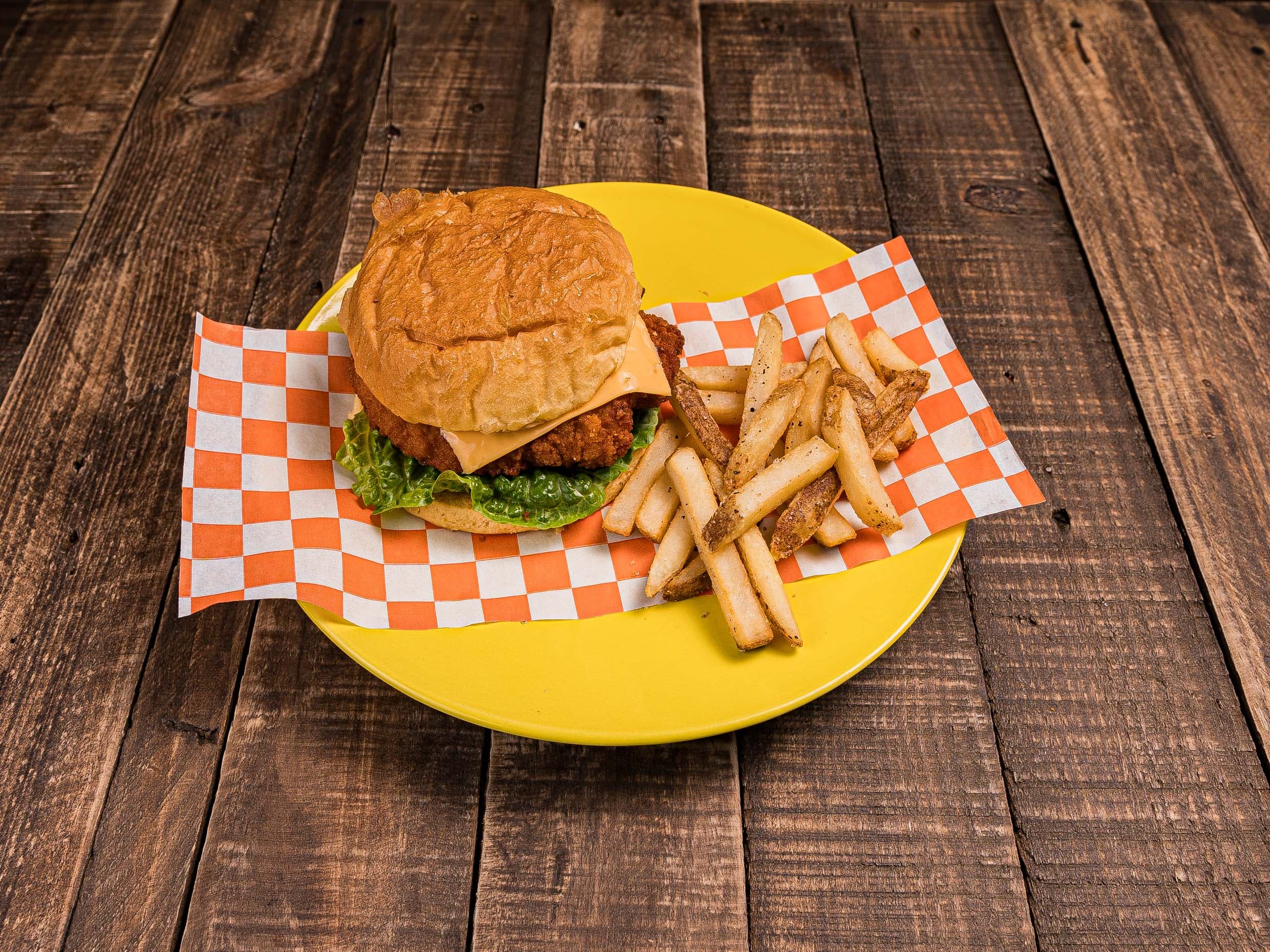 Hamburguesa Pollo Crispy
