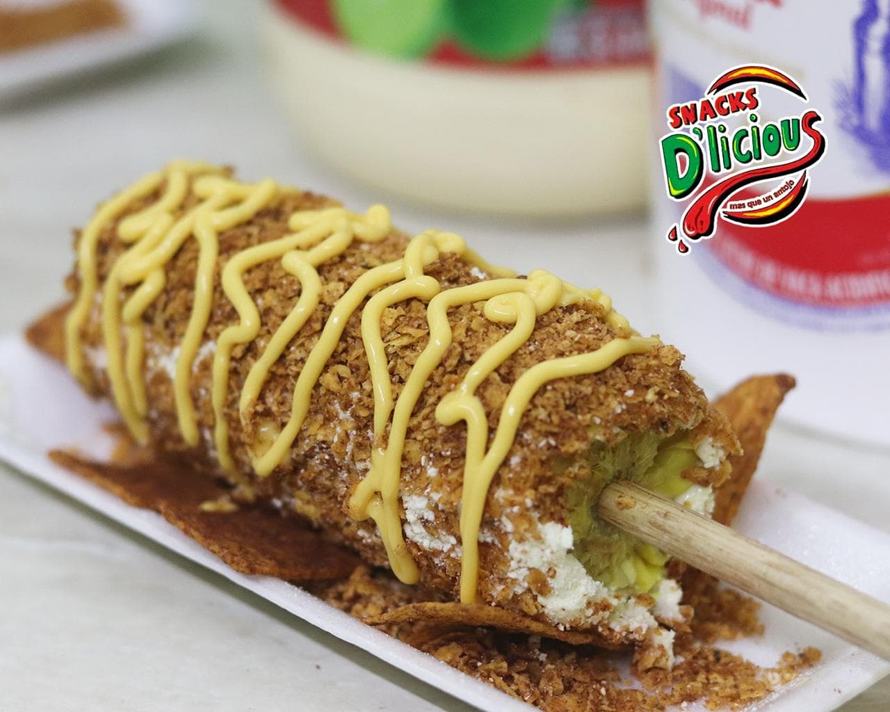 Elote revolcado