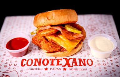 HAMBURGUESA SÚPER TEXANA