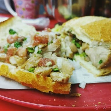 Torta de Carnitas