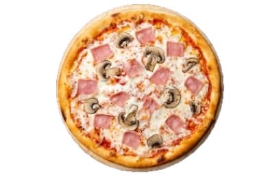 Pizza Clasica Jamon Champiñon