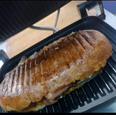 Torta De Jamón Con Queso Oaxaca