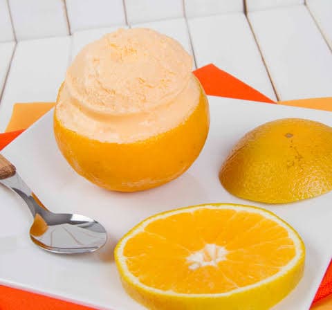 Helado de Naranja