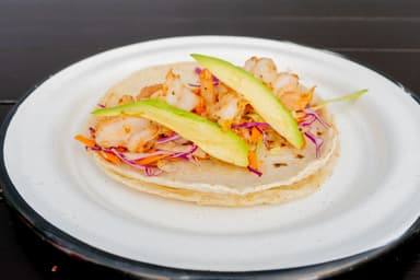 Taco de Camarón a la Plancha con Ajo
