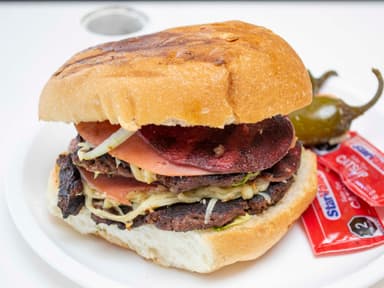 Hamburguesa Doble.