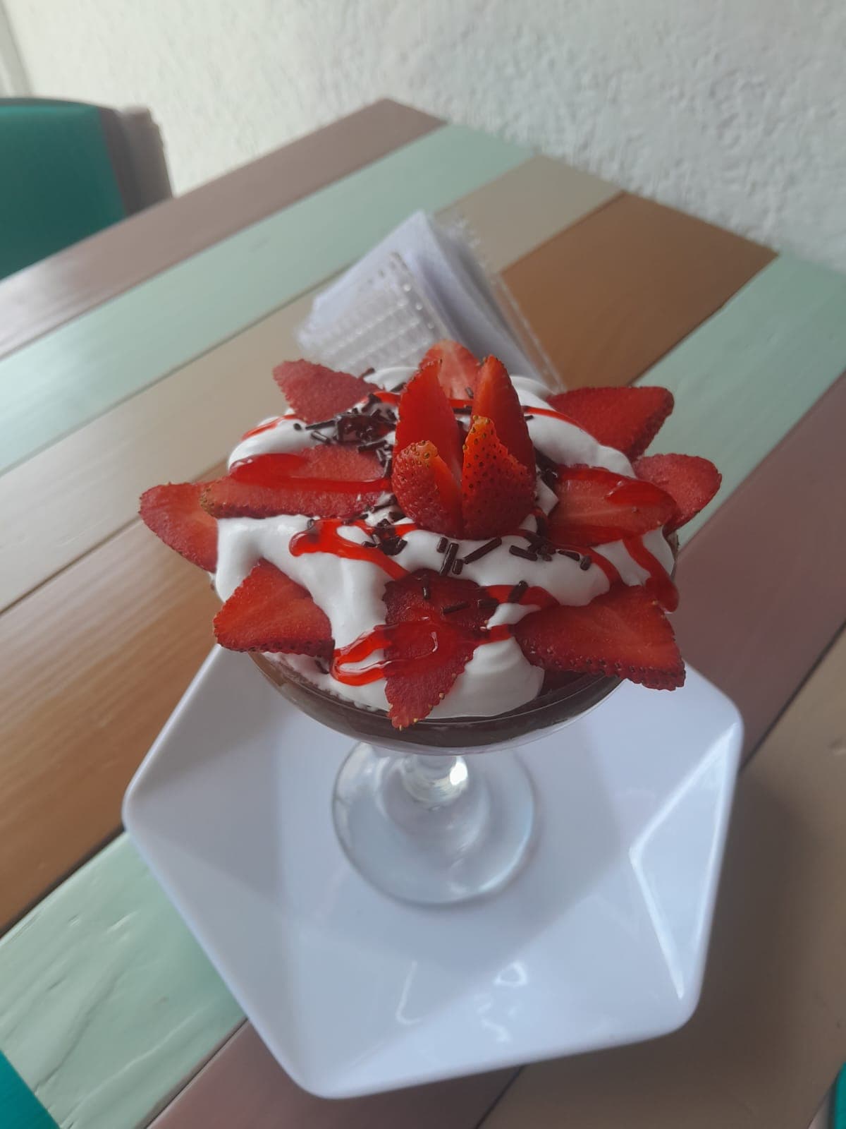 Fresa con Crema y Nutella 13 oz