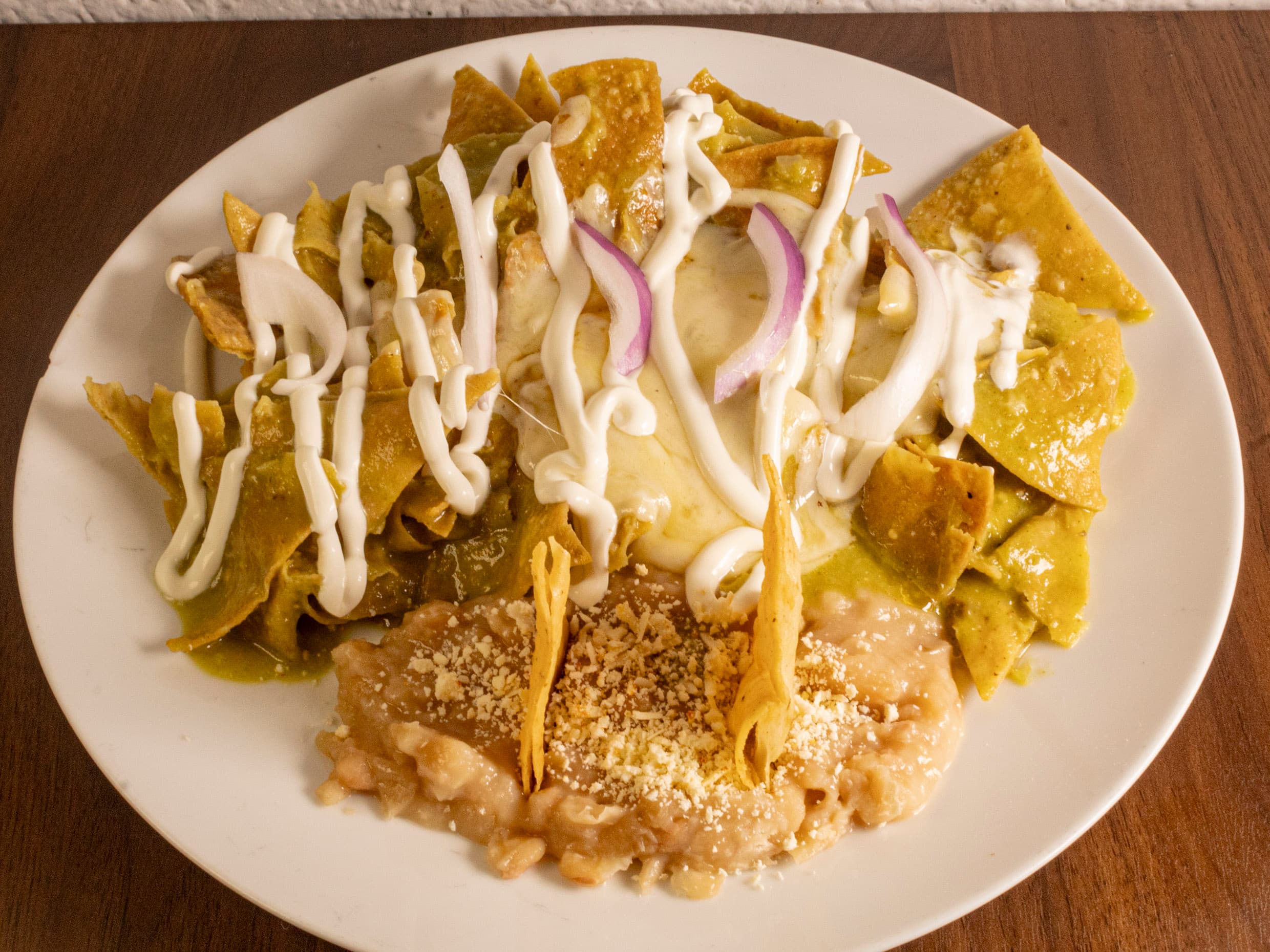 Chilaquiles Suizos