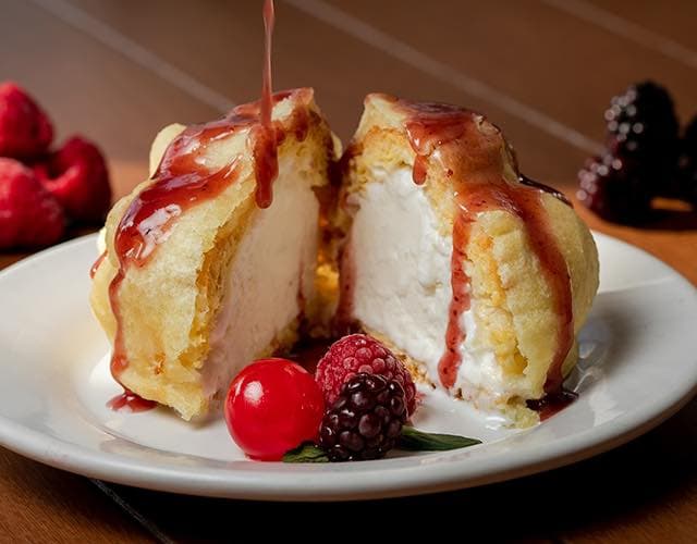 Helado Tempura