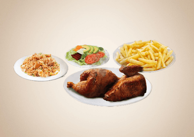 1/2 Pollo a la Brasa + Chaufa