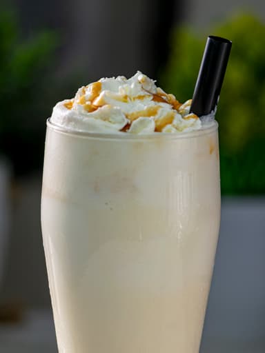 Malteada de Vainilla con Caramelo