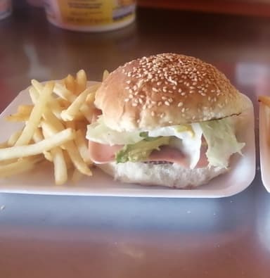 Hamburguesa con Papas