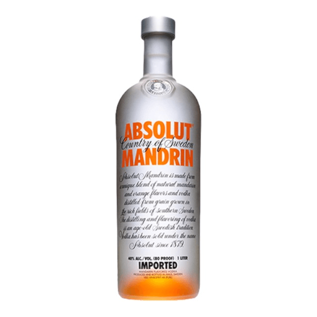 VODKA ABSOLUT MANDARIN 750 ML