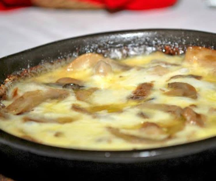 Hongos con Queso