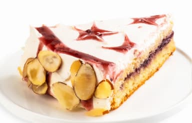 Rebanada Almendra Zarzamora