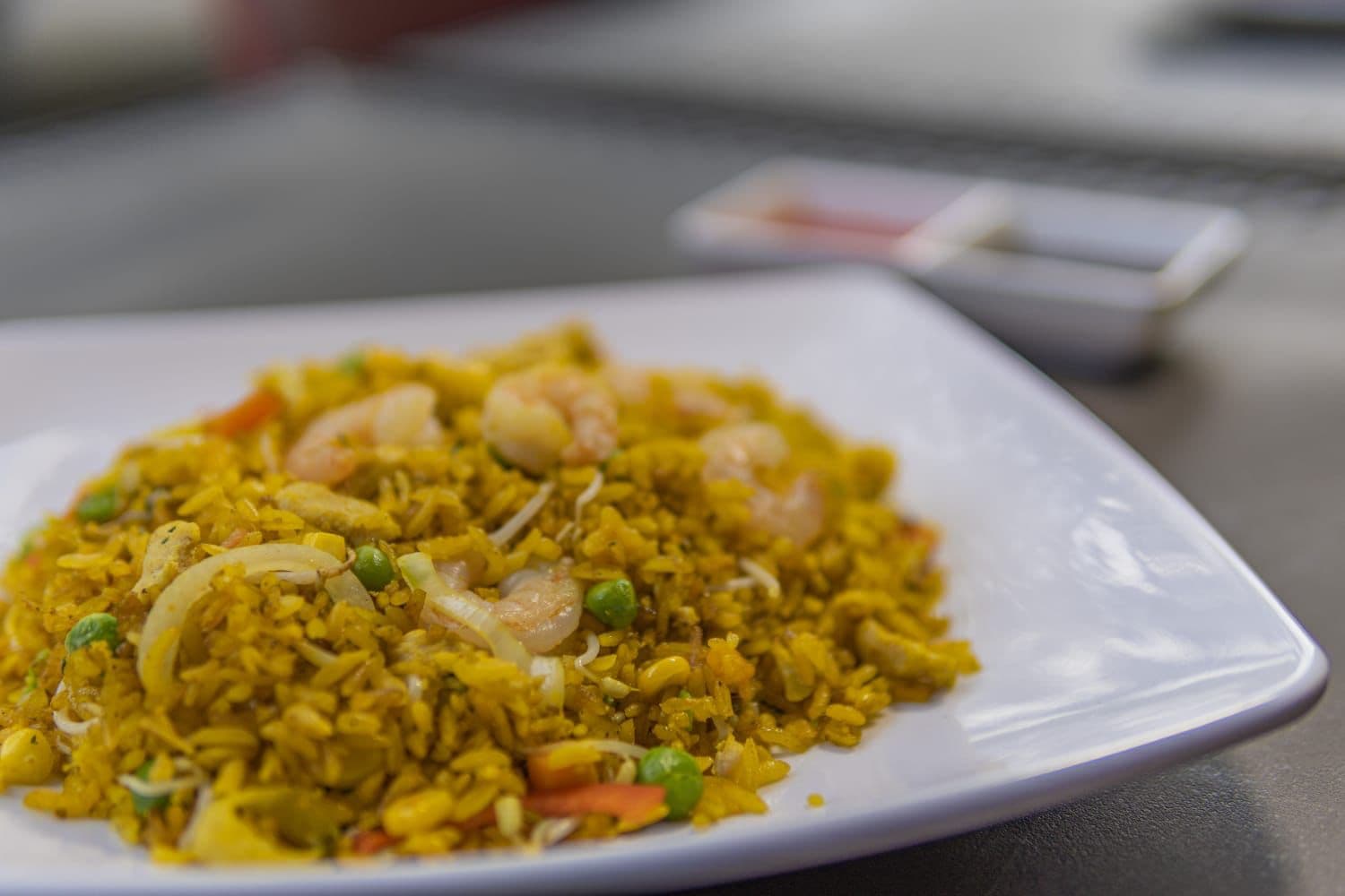 Arroz Pollo y Camarón