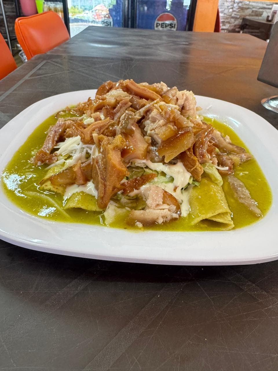 Enchiladas Verdes