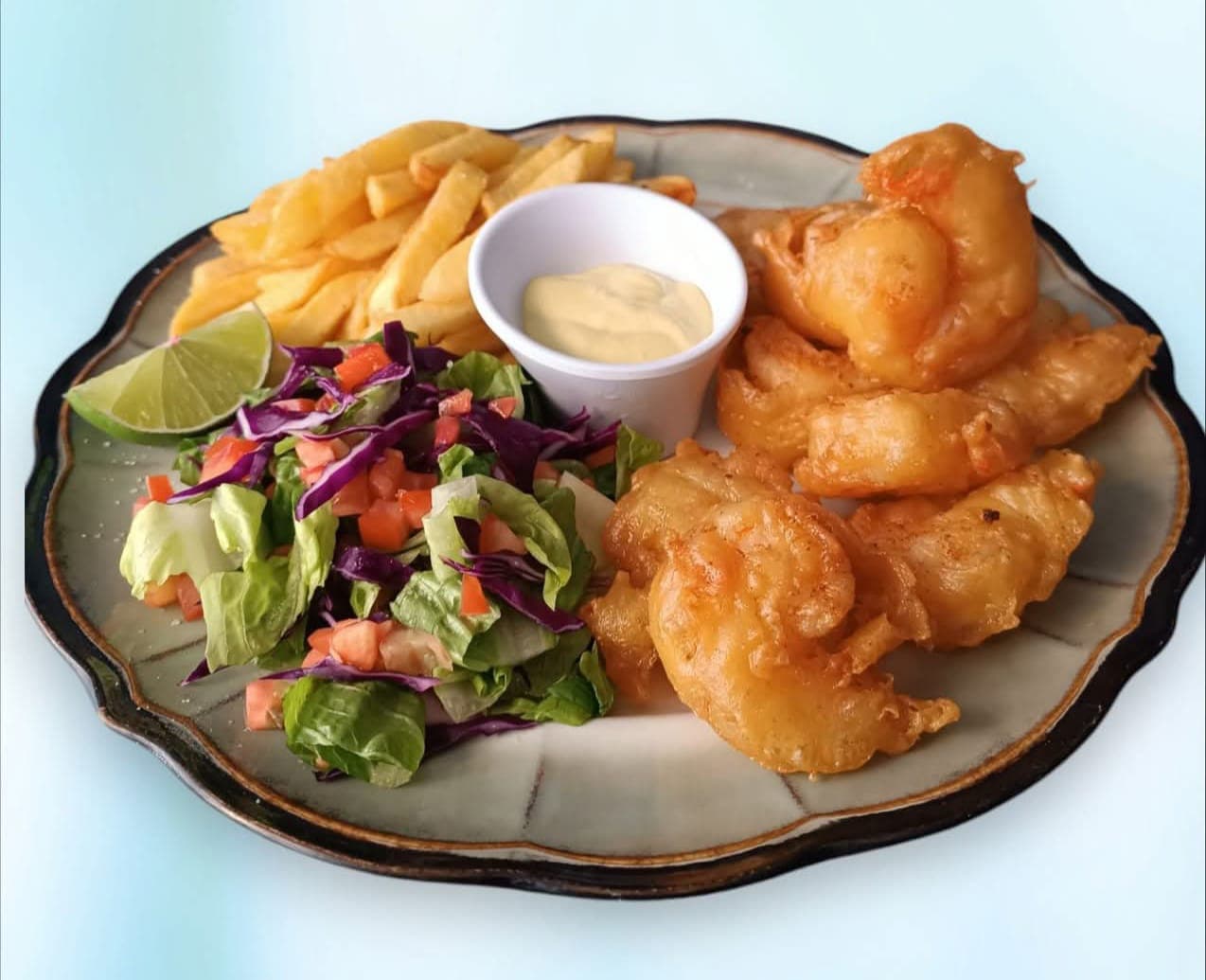 Shrimp and Chips