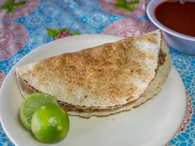 Quesadilla con Chorizo