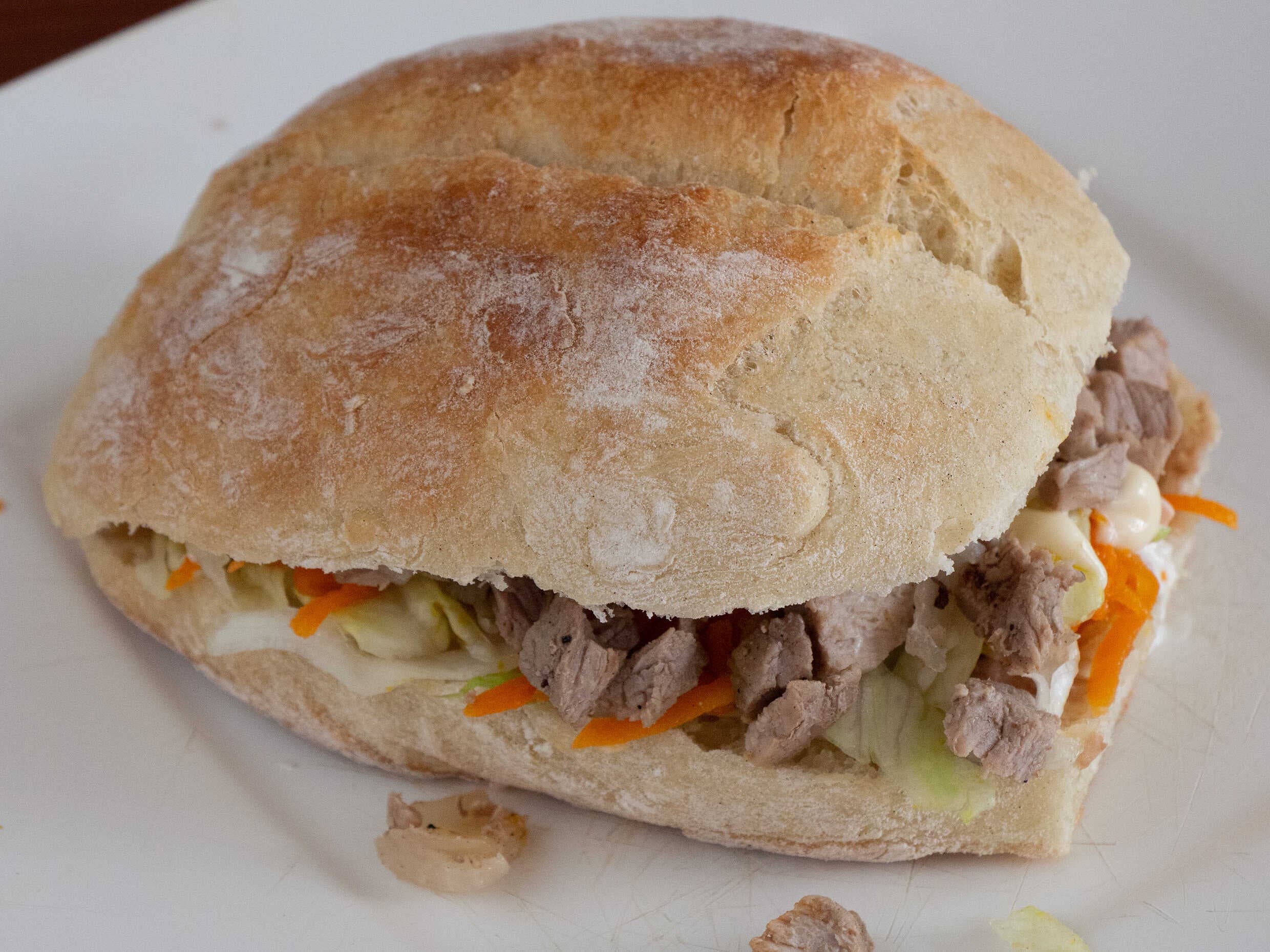 Torta Arrachera