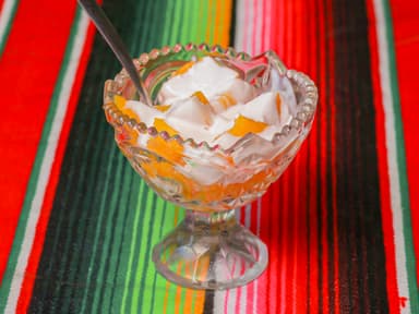 Duraznos con Crema