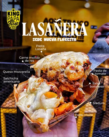 Combo Lasañera 👑🟡⚫