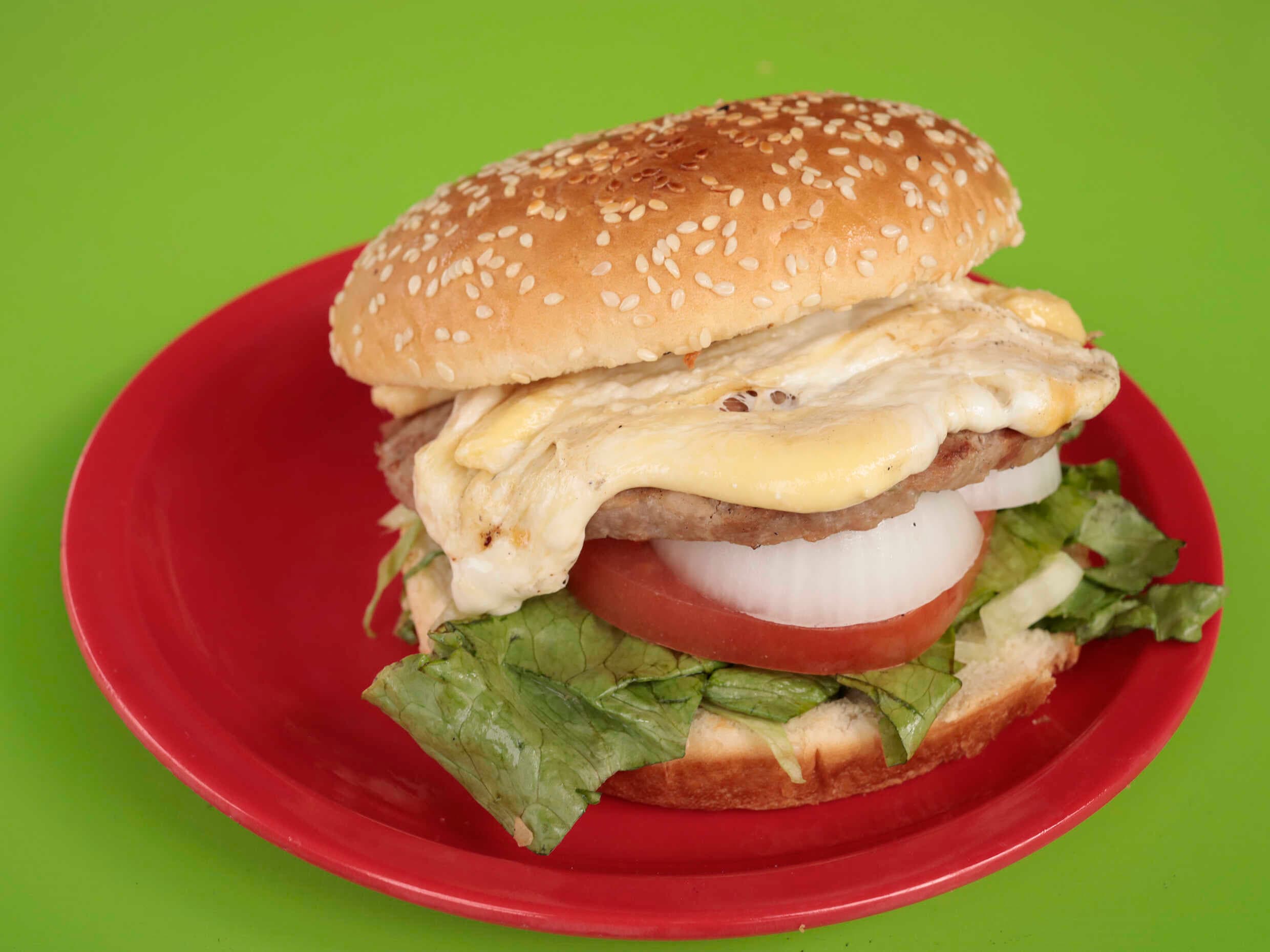 Hamburguesa Suiza