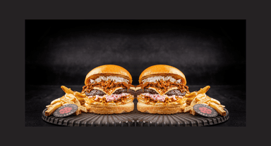 Hamburguesa Trébol ♣