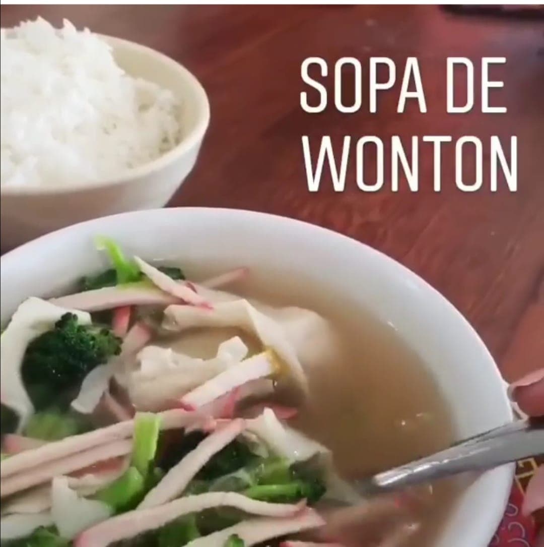 Sopa Won Ton Min