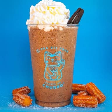6 Churros Acompañados de 2 Ricos Frappuccinos
