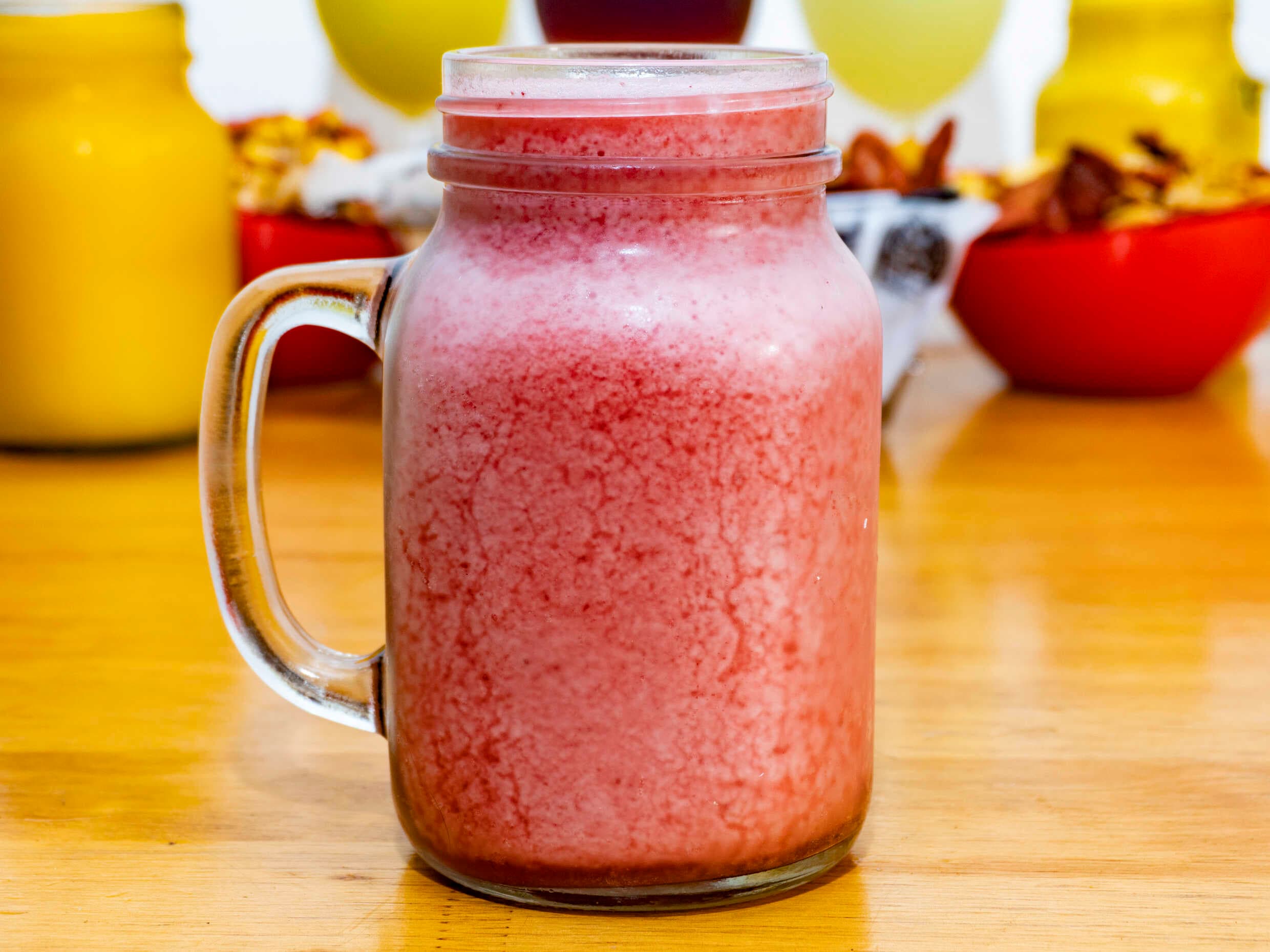 Jugo de Mora en Leche