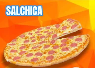 Pizza Grande de Salchicha