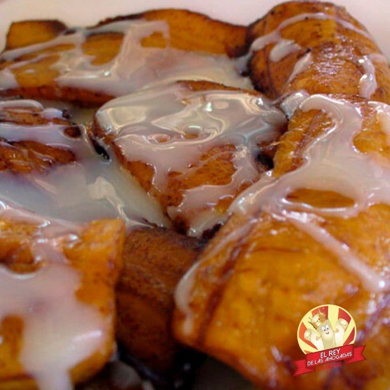 Platanos Fritos con Crema