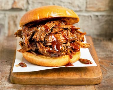 FKN Pulled Pork Burger