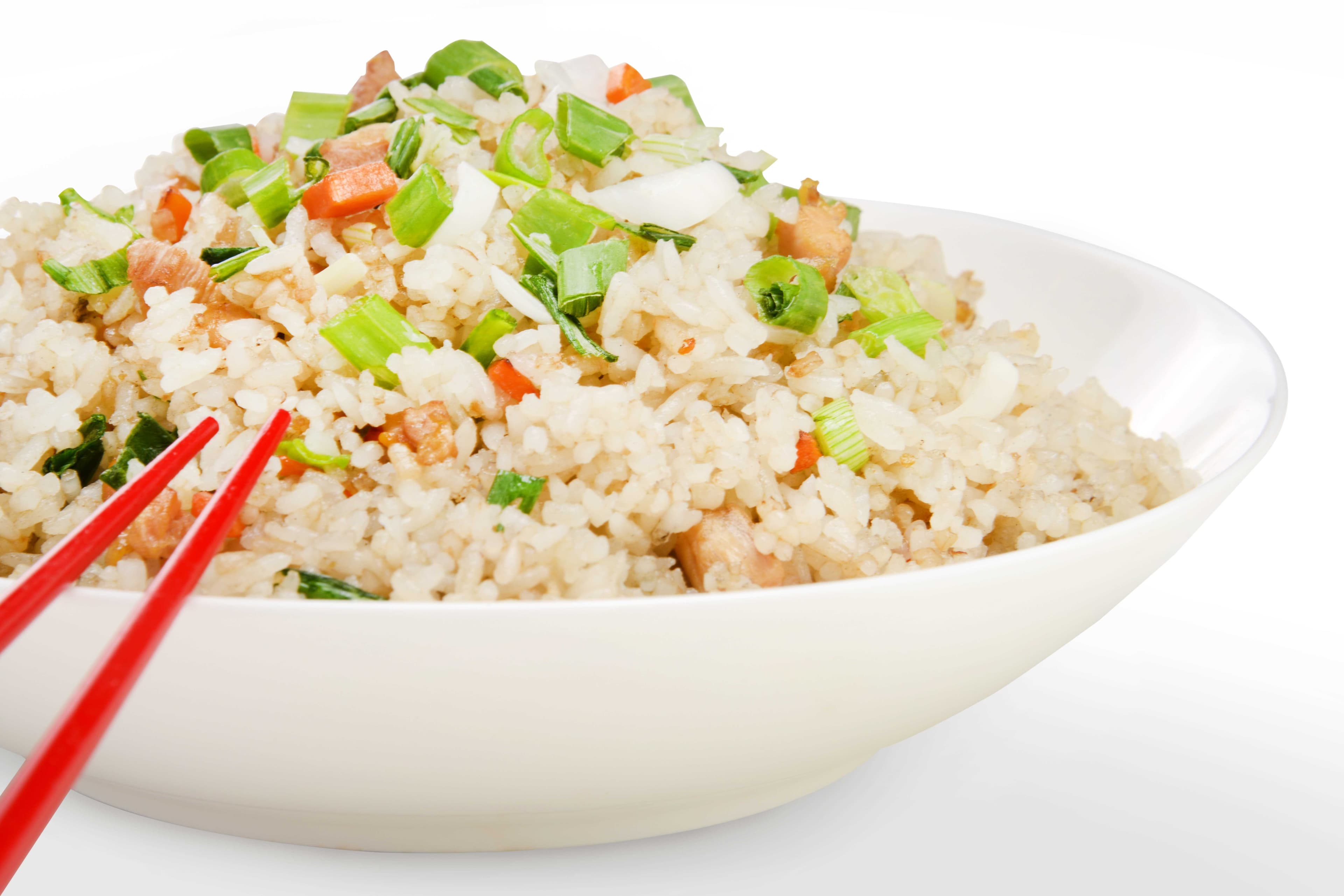 Mixto ( Pollo,Res y Camaron Grande) 混合饭大（鸡，牛肉，虾）