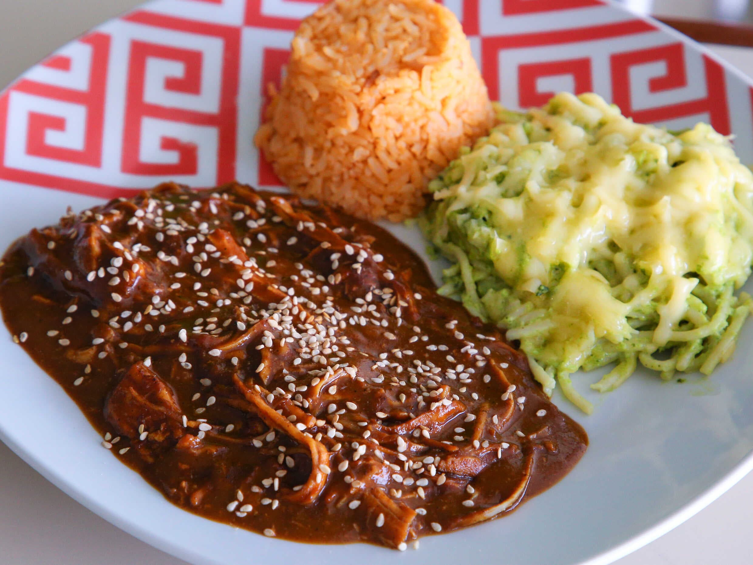 Pollo en Mole.