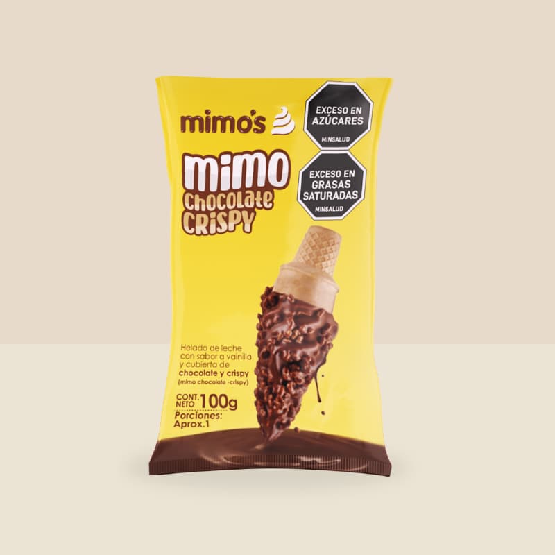 Mimo Crispi Congelado Empacado 100 grs