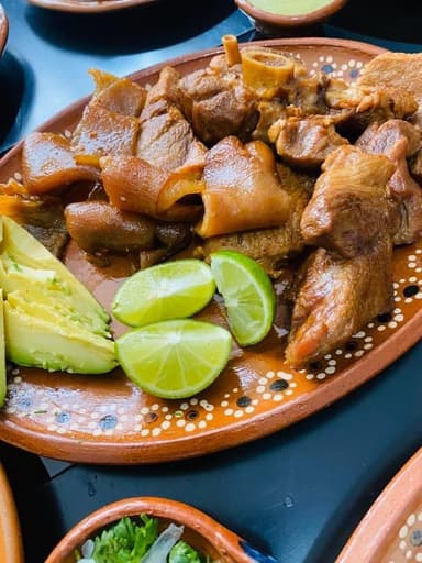 Carnitas combinado 1/4.