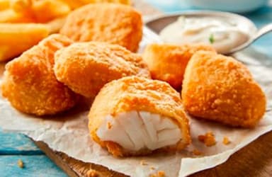 Nuggets de Pescado Apanados