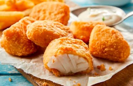 Nuggets de Pescado Apanados
